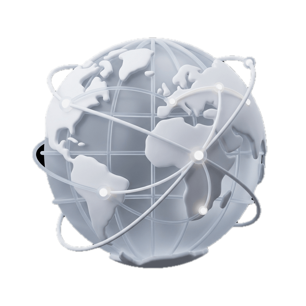 Global Reach, Local Expertise 3D icon